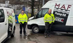 personal ordnar service och reservdelar till pump