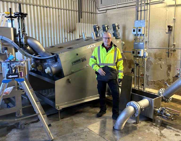 volute slamavvattnare